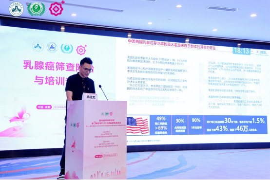 DUBHEDI枢星数智科技创始人杨道文博士获邀参加第三届全国乳腺炎症疾病学术会议，并发表主题演讲